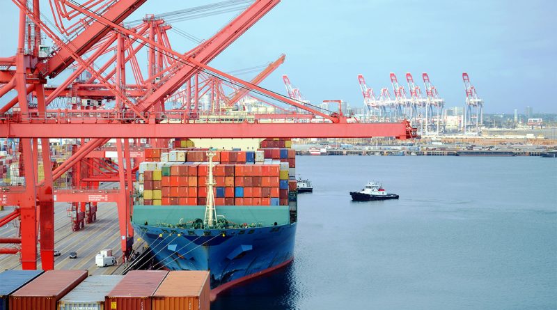 California port on Long Beach