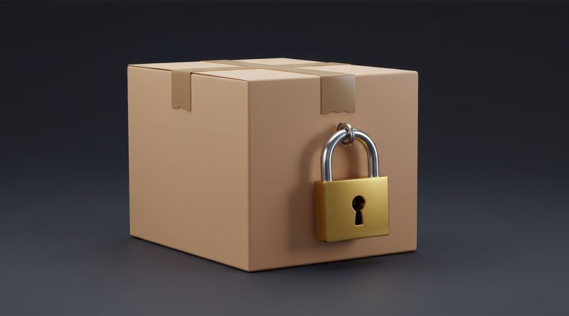 The 5 Best Places to Buy Tamper Seals for Safety and Compliance Cardboard box with padlock on to visual Tamper Seals article