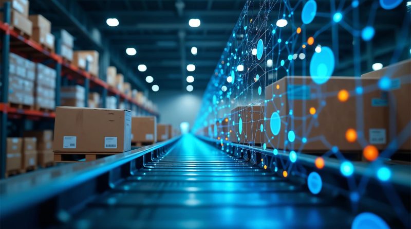 How to Revolutionize Your Warehouse Layout for Maximum Efficiency Warehouse efficiency smart warehouse graphic